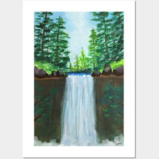 Waterfall Posters and Art